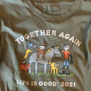 LIFE IS GOOD Women Tshirt